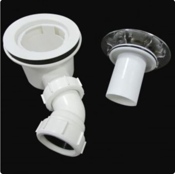 90mm Fast flow waste trap For Shower Enclosure tray