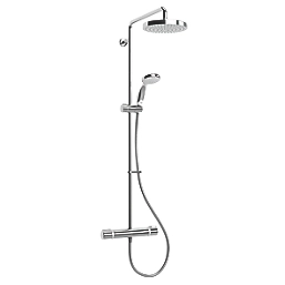 MIRA APT ERD REAR-FED EXPOSED CHROME THERMOSTATIC DIVERTER SHOWER