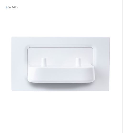 Toothbrush Charger White Twin