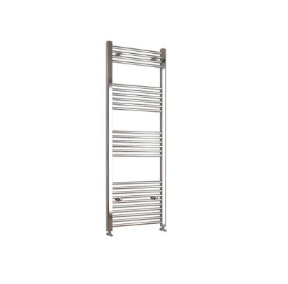 Chrome Bathroom Central Heating Towel Rail Straight Designer Ladder Radiator Warmer