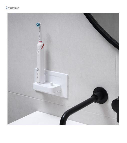 Toothbrush Charger White Twin - Image 4